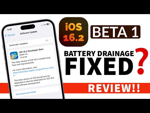 iOS 16.2 Beta 1 Review - No More Battery Drainage I iOS 16.2 Update on iPhone 12