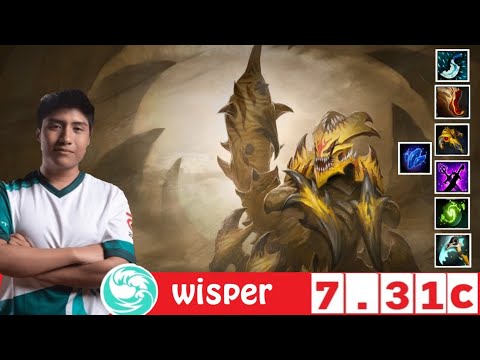 [DOTA 2] bc.Wisper the SAND KING [OFFLANE] [7.31C]