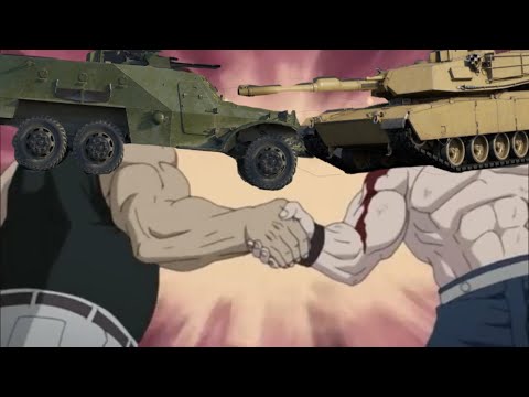 70 year old russian anti air becomes friend with modern  mbt and then gets assassinated| war thunder