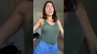 No bra Bouncing Big Boobs No Bra Challenge#nobra​ #bouncing​ #tiktok​ #tphani