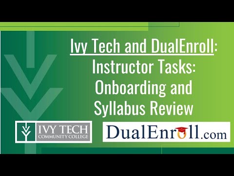 Ivy Tech Dualenroll Com