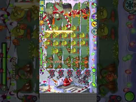 PvZ 2 Snow lawn snapdragon pinata party p#1 - Plants vs Zombies 2 #shorts #pvz2 #plantsvszombies2