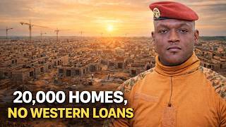20,000 Homes in Africa: Ibrahim Traoré’s Debt-Free Model