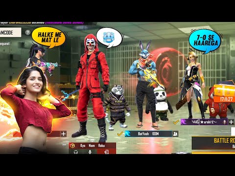 Pro Girls Challenged Me Again For Revenge | Ultimate Scene - Garena Free Fire