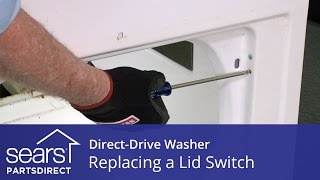 Replacing the Lid Switch in a Direct-Drive Washer (Kenmore, Whirlpool and Maytag)