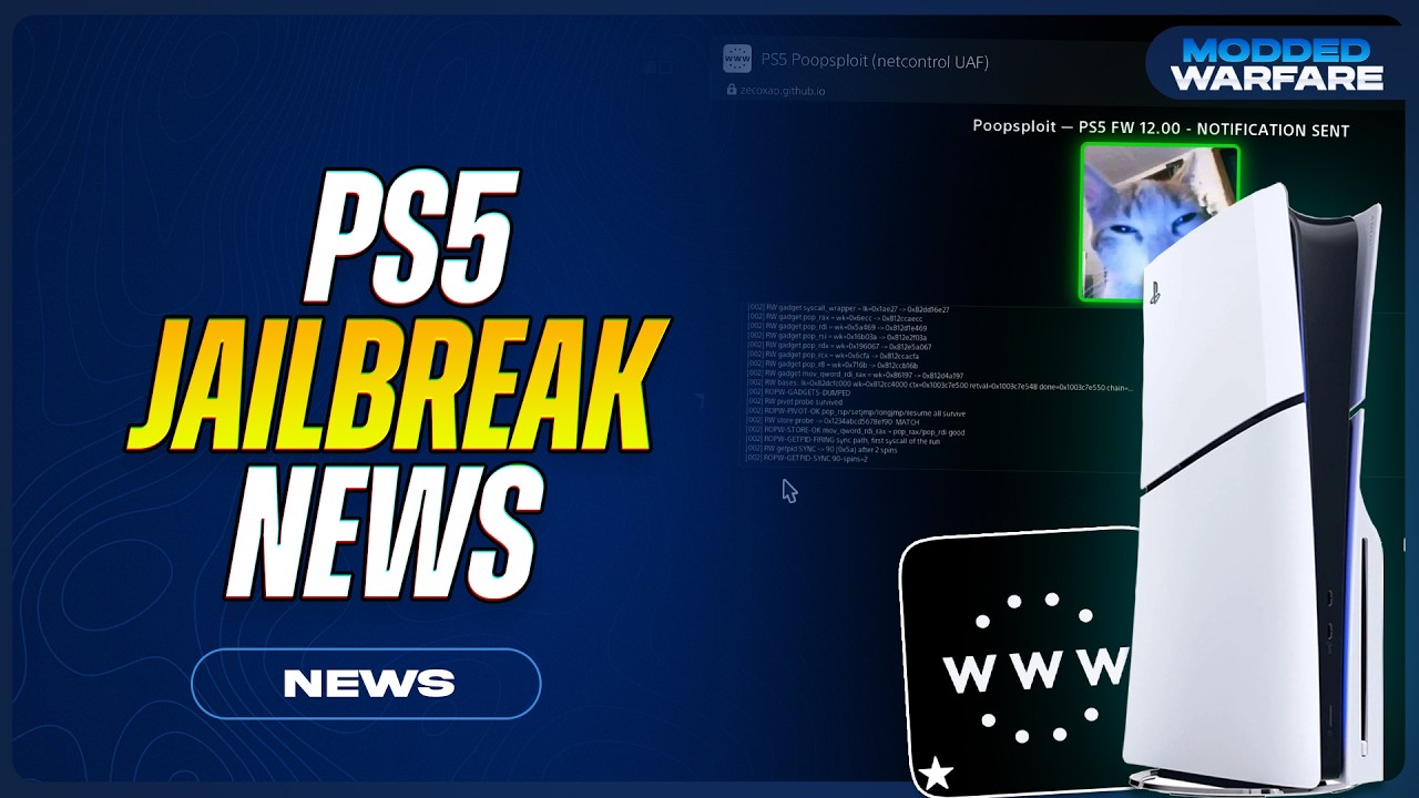 PS5 Jailbreak News: WebKit Jailbreak PoC, BD-JB5 release, 14.0 Beta, Emulator Progress & More!
