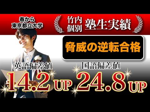 医学科 【逆転合格】国語偏差値24.8UP/英語偏差値14.2UPの秘密