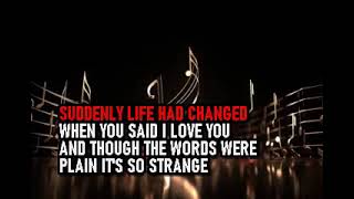 Leo Sayer - The World Has Changed - Karaoke