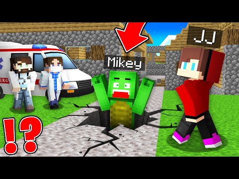 Minecraft: JJ saves Mikey from deadliest crack!