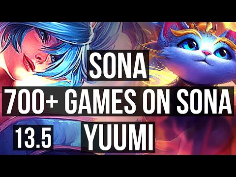 SONA & Jinx vs YUUMI & Zeri (SUP) | 2.4M mastery, 700+ games, 2/5/27 | KR Diamond | 13.5