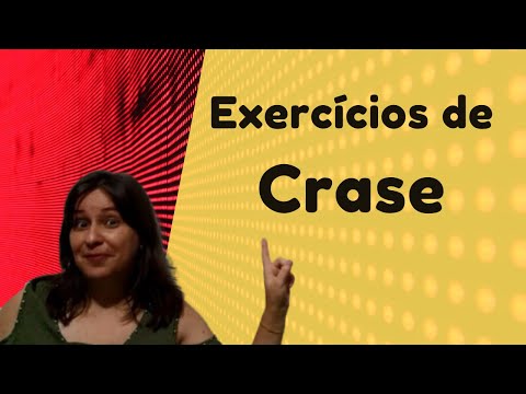 Correção de exercícios: Crase