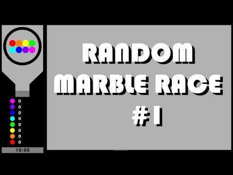 Random Marble Race #1 | The Tea