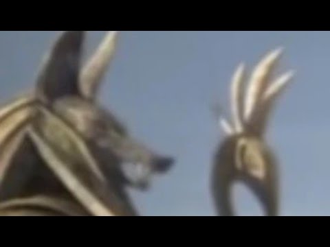 Tekken Hunt: Egyptian Statues of Ra, Isis, Horus, Anubis, Amenhotep III, Ramses II and Scarab Beetle