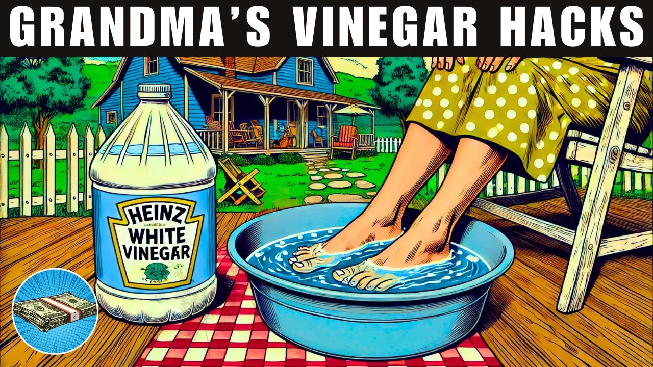 Grandma's 42 Vinegar Hacks that will BLOW YOUR MIND & MAKE LIFE EASIER!!!