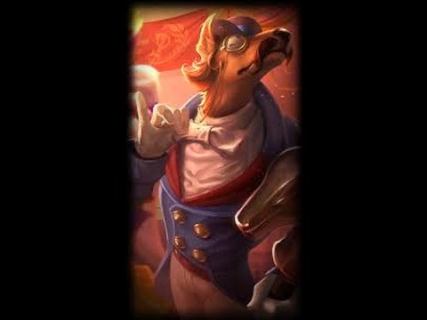 Nasus top vs maokai LOL gameplay