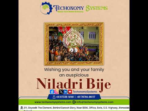 Wishing you and your family an auspicious Niladri Bije! #NiladriBije #JaiJagannath #JagannathCulture
