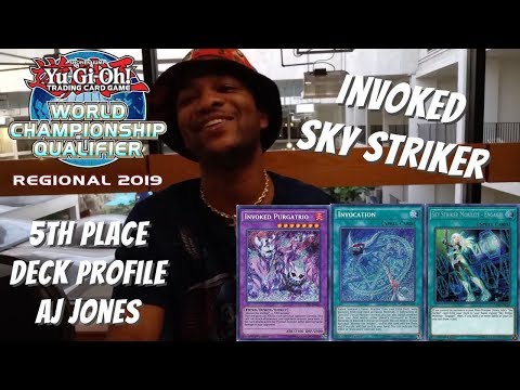 Yugioh 4/13/2019 Altoona, IA Regional 5th Place Deck Profile - Invoked Sky Striker - AJ Jones