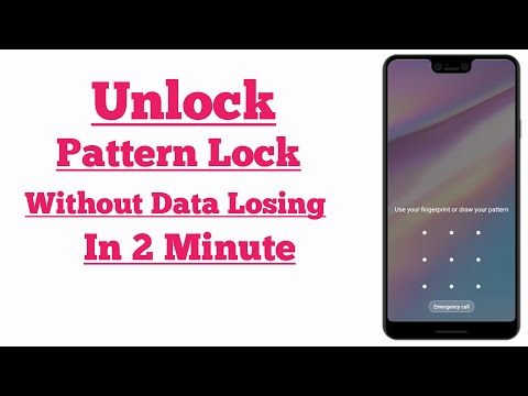 How To Unlock Android Phone Pattern Lock Without Losing Data | Android Mobile Pattern Lock Remove