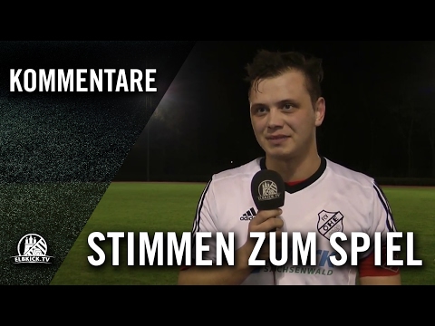 Die Stimmen zum Spiel (Hamm United FC - FC Voran Ohe, Landesliga Hansa) | ELBKICK.TV