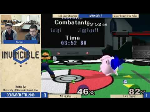 Lord English (Jigglypuff) vs. Will Pickles (Luigi) | Top 8