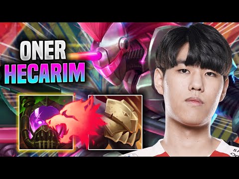 ONER IS A MONSTER WITH HECARIM! - T1 Oner Plays Hecarim JUNGLE vs Graves! | Preseason 2022