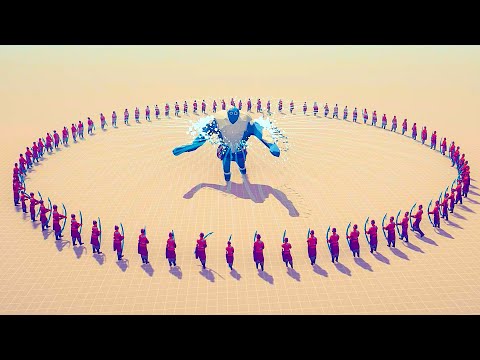 100X ICE ARCHERS vs EVERY UNIT | Totally Accurate Battle  Simulator TABS
