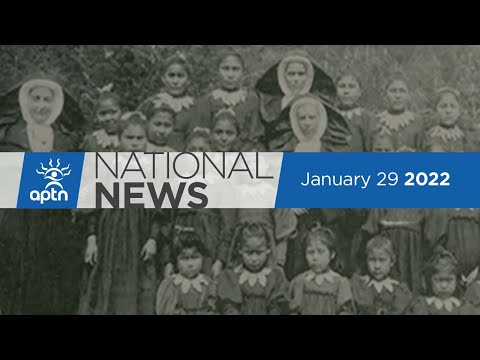 APTN National News January 29, 2022 – Suspected unmarked graves, Apartment fire