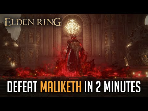 Elden Ring - Defeat Maliketh in 2 Minutes!!!