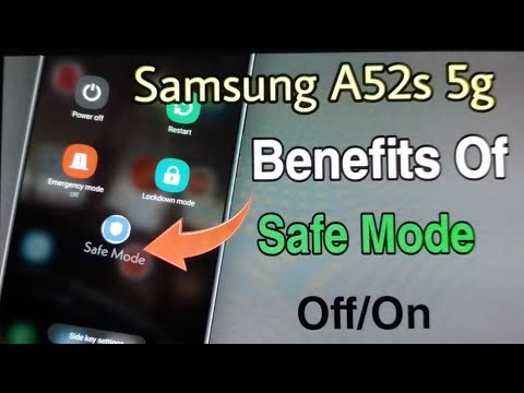 How to Use Safe Mode on Samsung A52s 5g | Benefits Of Safe Mode on Android