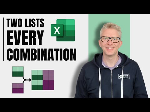 Excel : Craft Every Combination from Two Tables Effortlessly Excel : Craft Every Combination from Two Tables Effortlessly