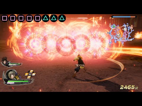 【Samurai warriors5】Hanbei Takenaka motions - Tsudzumi （戦国無双５ 竹中半兵衛） モーション動画