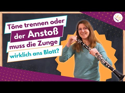 Muss die Zunge wirklich ans Blatt beim Anstoß?