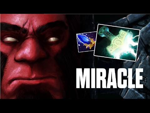 Amazing Carry Build Mjolnir Axe Meta 7 02 by Miracle - Epic Gameplay | Dota 2