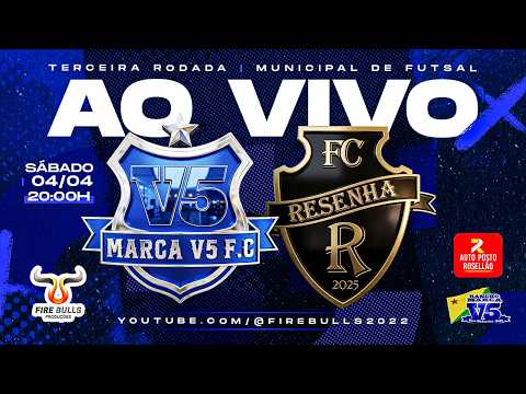 AO VIVO | MARCA V5 x RESENHA F.C - Campeonato Municipal de Futsal em Sena Madureira/AC