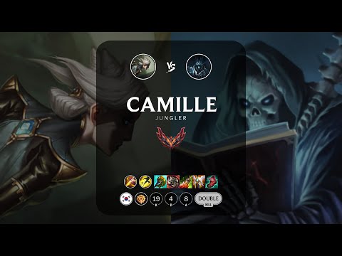 Camille Jungle vs Karthus - KR Grandmaster Patch 12.22