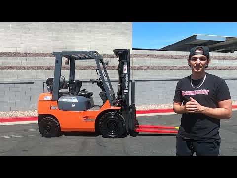 TOYOTA 7-series 7FGU25 5,000lb LP (Propane) #3349 - Forklift for Sale