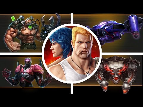 Garena Contra Returns All Bosses (Chapter 1 to 22)
