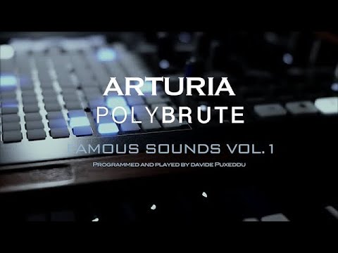 @ArturiaOfficial  POLYBRUTE PATCHES - Famous Sounds Vol.1