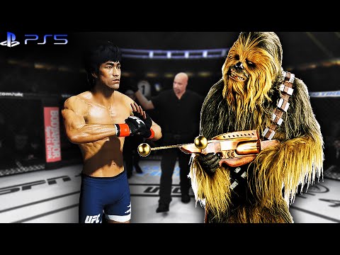 PS5 | Bruce Lee vs. Chewbacca | EA Sports UFC 4