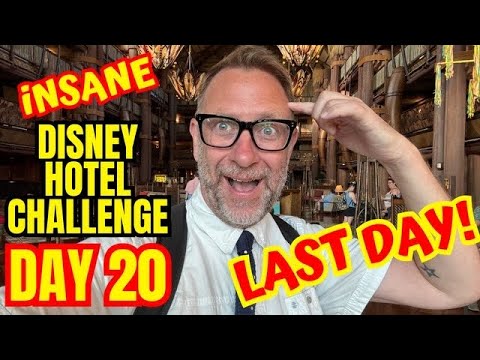 LAST DAY! 20 Of 20 I STAYED At Every Disney Hotel! THE FINAL RESORT Animal Kingdom Lodge