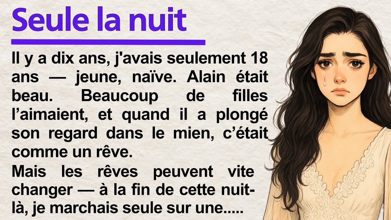 A Night Walk – Learn French with a Simple Story | French for Beginners with English