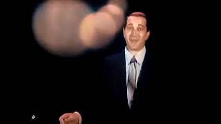 Perry Como  live on tv  Round and Round  with roller skaters