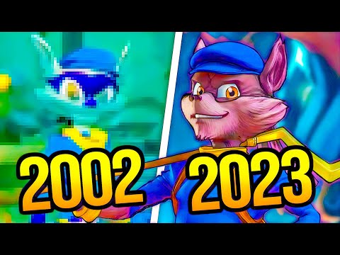 Evolution of Sly Cooper Games (2002-2023)