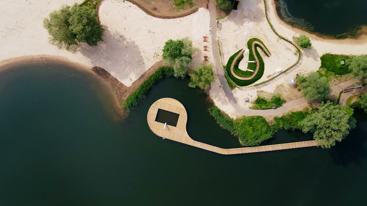 Aloha Wakepark Kraków z drona Aloha Wakepark Kraków z drona