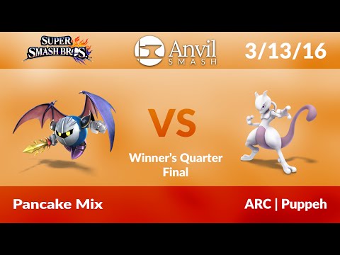 Anvil Smash #43: [WQ] Pancake Mix (Meta Knight) vs ARC | Puppeh (Mewtwo, Donkey Kong)