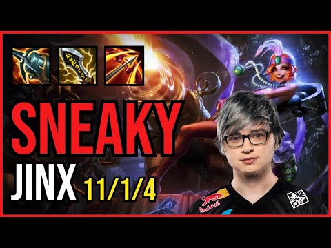 SNEAKY - JINX vs KAI'SA ADC - NA Master - Patch 11.3