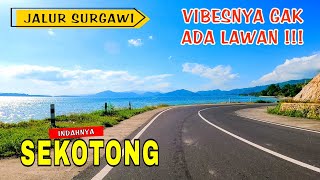 Download lagu Indahnya Jalur SEKOTONG Dari Pelabuhan Lembar Menuju Pantai Elak - Elak Lombok Barat mp3