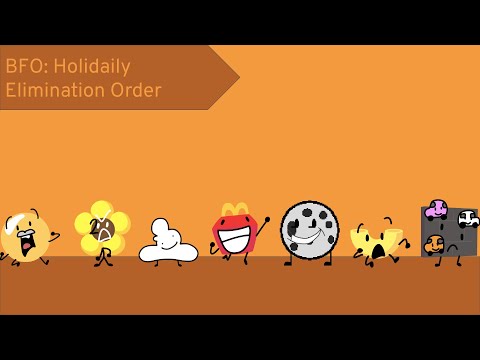 BFO Holidaily Elimination Order