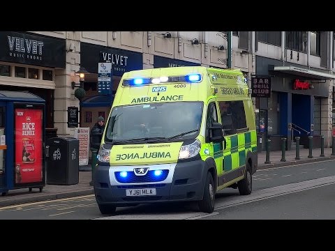 Ambulance Service | Peugeot Boxer | Emergency Ambulance 4080 | Responding | West Midlands