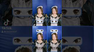 【TikTok】どの二重幅がいい？整形してみた(加工エフェクト)  #shorts